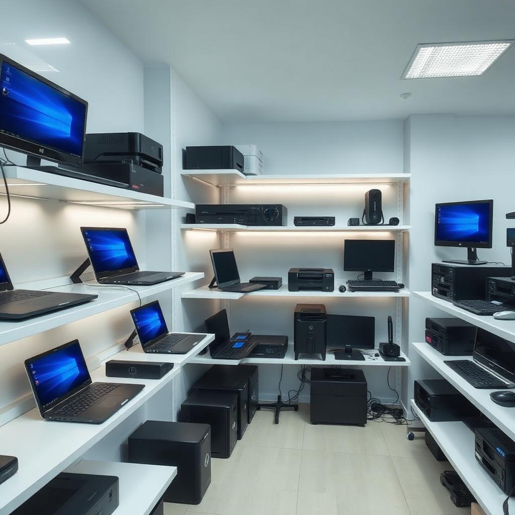 Vente d'équipements technologiques